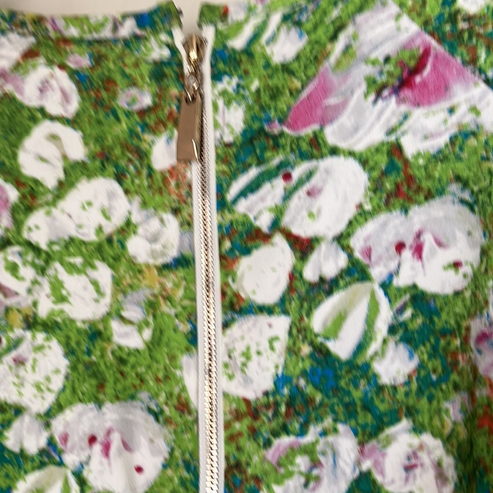 Floral print dress. Size 16. AGB   Flared skirt - Picture 6 of 9